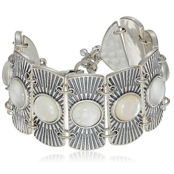 Lucky Brand Womens Metal Statement Bracelet - Picture 3 of 5